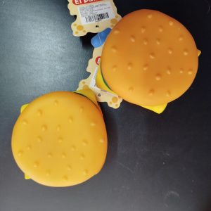 Juguete en forma de hamburguesa