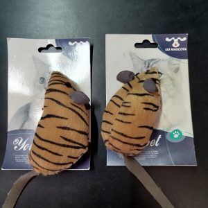 Raton de peluche estilo tigre
