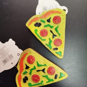 Juguete en forma de pizza